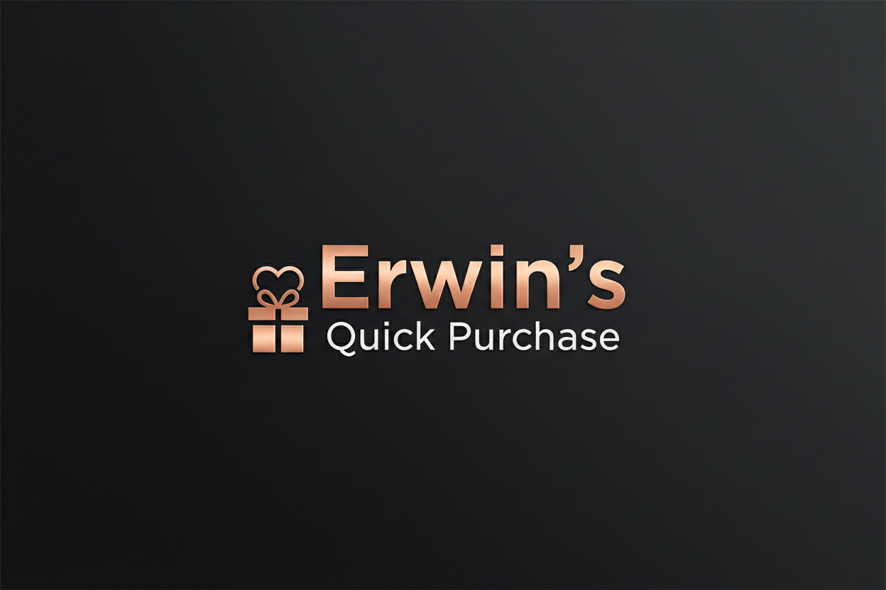 Erwin's Quick Purchase Logo Option 2
