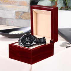 Blessed Is the One (Psalm 11-3 NIV) – Men's Watch